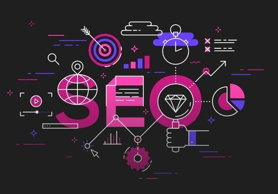 uniqe drowing of SEO